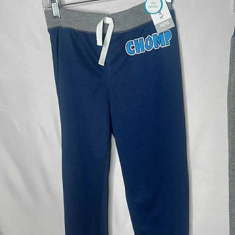 Carters Set of Two Shark Pajama Bottoms. Size 10/12.‎